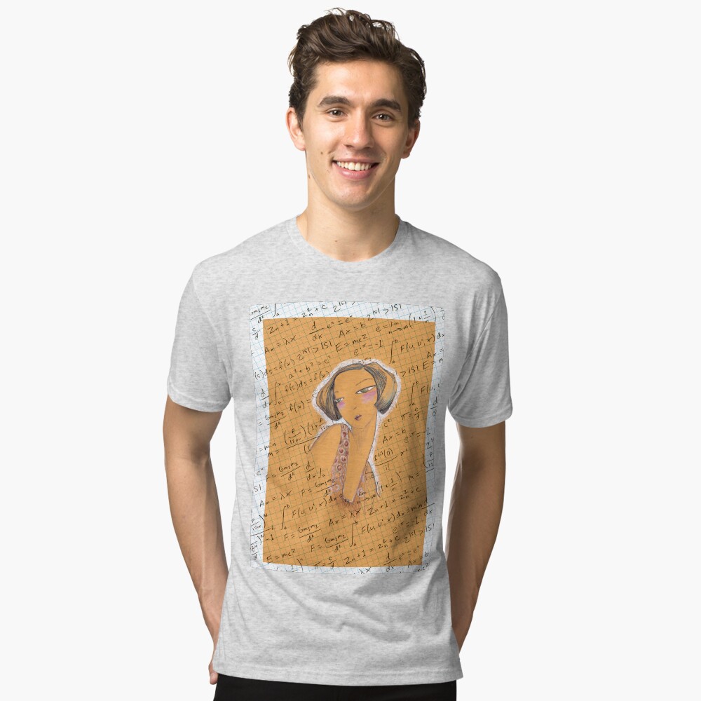 Item preview, Tri-blend T-Shirt designed and sold by lizamackinnon.