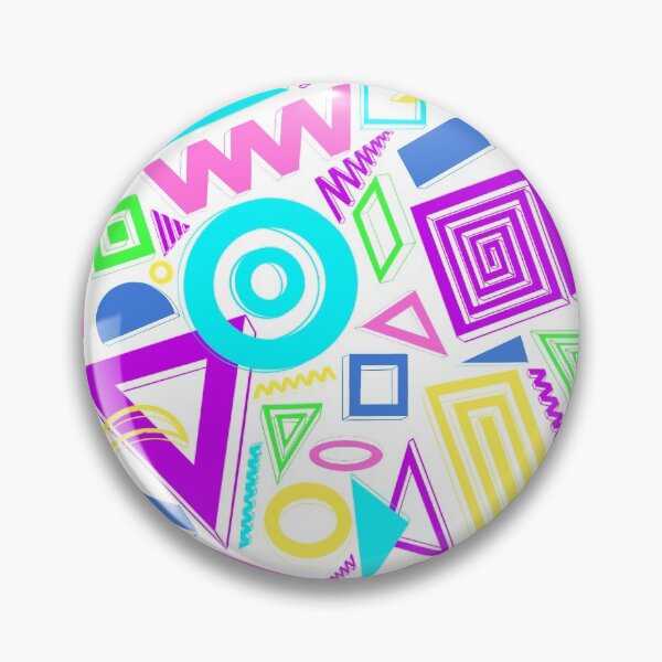 Item preview, Retro fluorescent pattern designed and sold by apis-florea.