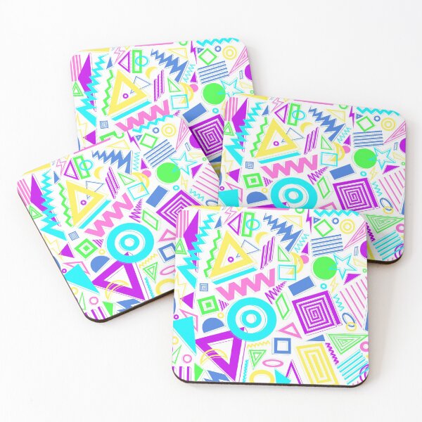 Item preview, Retro fluorescent pattern designed and sold by apis-florea.