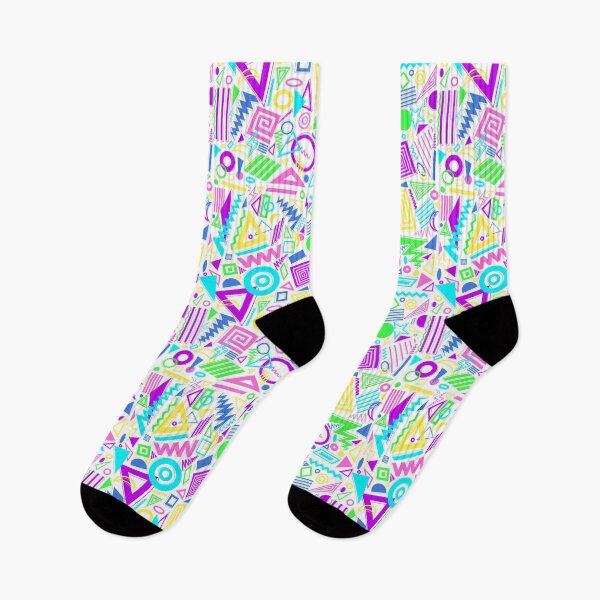 Item preview, Retro fluorescent pattern designed and sold by apis-florea.