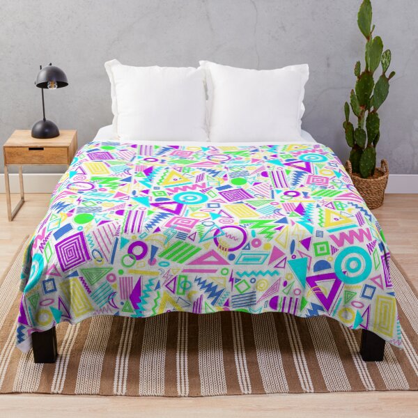 Item preview, Retro fluorescent pattern designed and sold by apis-florea.