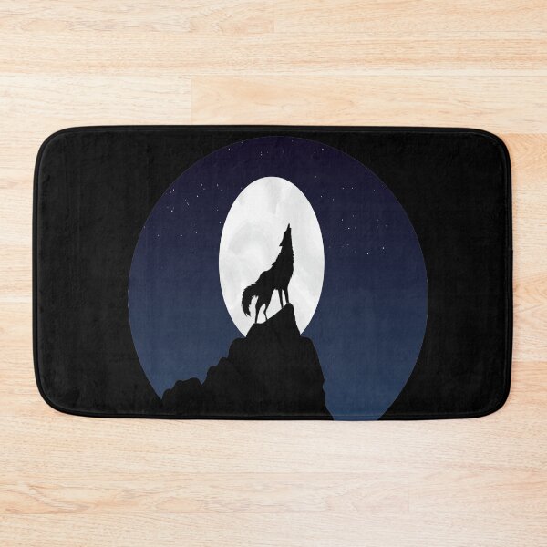 Item preview, Wolf, moon, fantasy, wild, dog, wolves designed and sold by Wasef Baker.