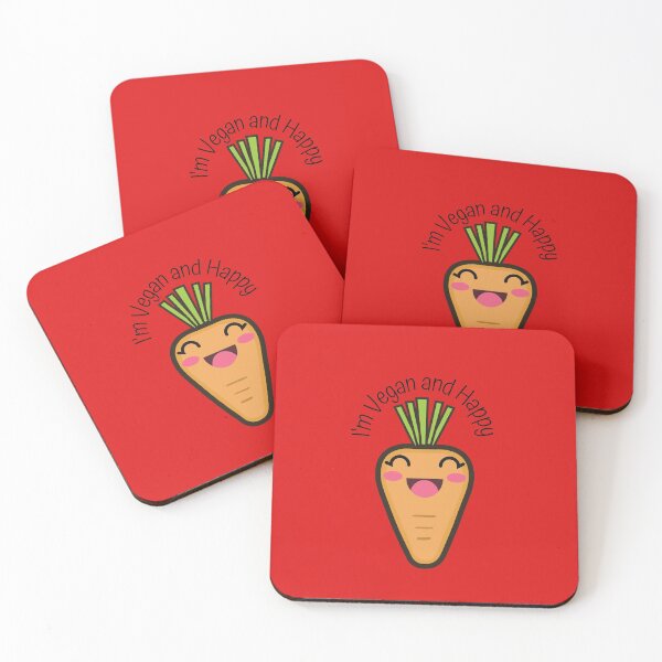 Item preview, I'm Vegan and Happy designed and sold by Checivinicius.