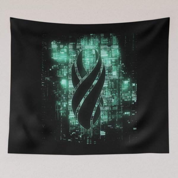 Item preview, Unitology - The Marker Symbol - Neon Glow Code Logo designed and sold by Visionyst.