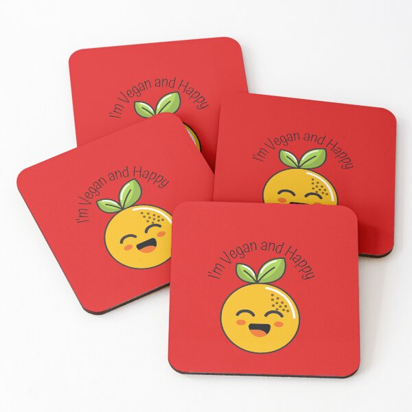 Item preview, I'm Vegan and Happy designed and sold by Checivinicius.