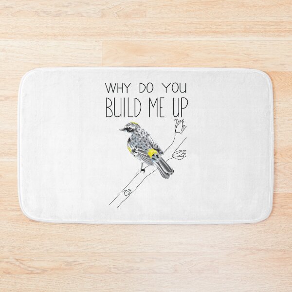 Item preview, Why Do You Build Me Up, Butterbutt? (Yellow-rumped Warbler) designed and sold by LauraWolfArtist.