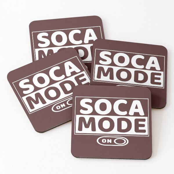 Item preview, Soca Mode - White Version designed and sold by Quotes-I-Wear.