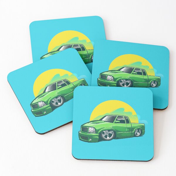 Item preview, Lowered Green Truck Illustration designed and sold by zaki hamdani.