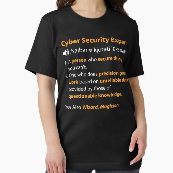 Item preview, Cyber Security Expert Definition designed and sold by TopDawgDesigns.
