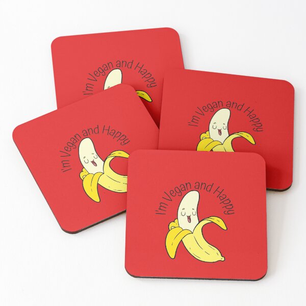 Item preview, I'm Vegan and Happy designed and sold by Checivinicius.