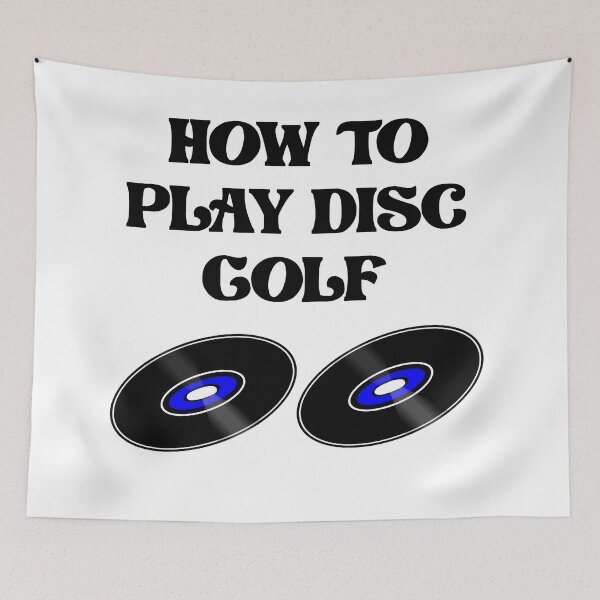 Item preview, How to play disc golf designed and sold by JirehShop.