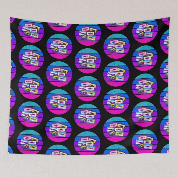 Item preview, Vintage Retro Sunset 80's Cassette Tape designed and sold by Drnksuzys.