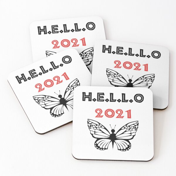 Item preview, Hello 2021 Welcome 2021 Goodbye 2020 Design designed and sold by Opal Print.