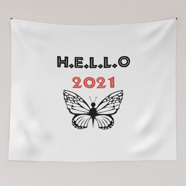 Item preview, Hello 2021 Welcome 2021 Goodbye 2020 Design designed and sold by Opal Print.