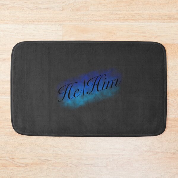 Item preview, He/Him (grey) designed and sold by Friend of Frogs.