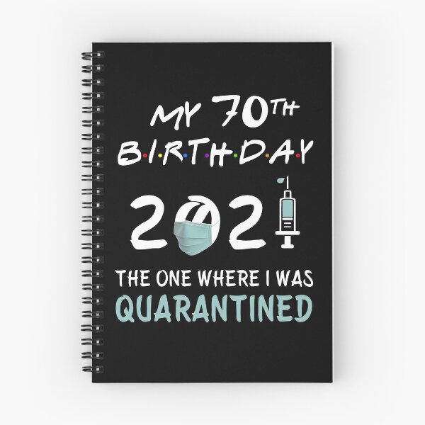 Item preview, My 70th Birthday 2021 The One Where I was Quarantined gifts designed and sold by AnimaLovers.