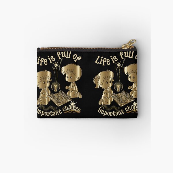 Item preview, Life is full of important choices chess designed and sold by Eva-Success.