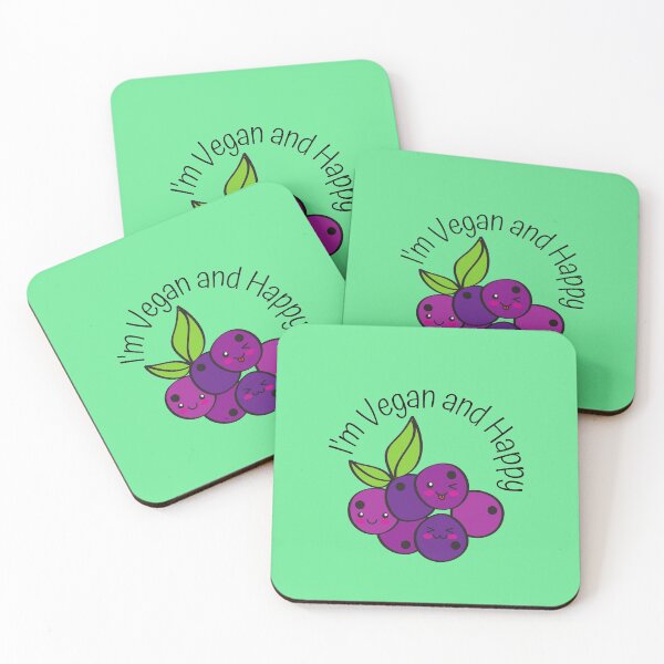 Item preview, I'm Vegan and Happy designed and sold by Checivinicius.