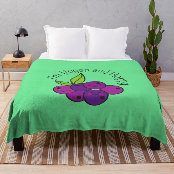 Item preview, I'm Vegan and Happy designed and sold by Checivinicius.