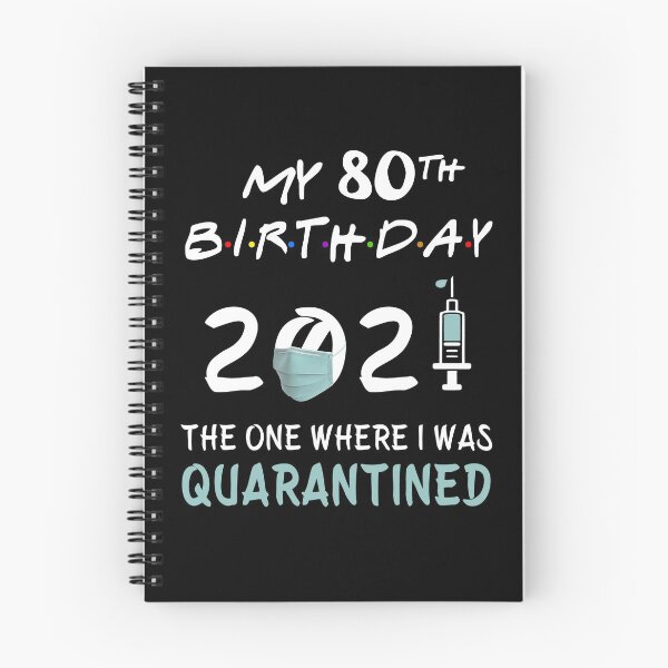 Item preview, My 80th Birthday 2021 The One Where I was Quarantined gifts designed and sold by AnimaLovers.