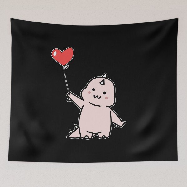 Item preview, Pink Dinosaur Fall In Love designed and sold by Repayh.