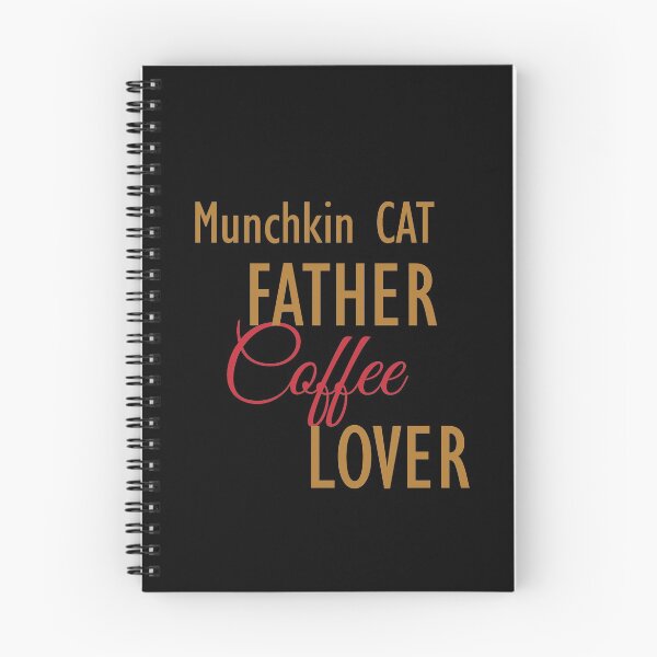 Item preview, Munchkin CAT Father Coffee Lover. The perfect clothes and stickers for cat and coffee lovers designed and sold by amrmab.