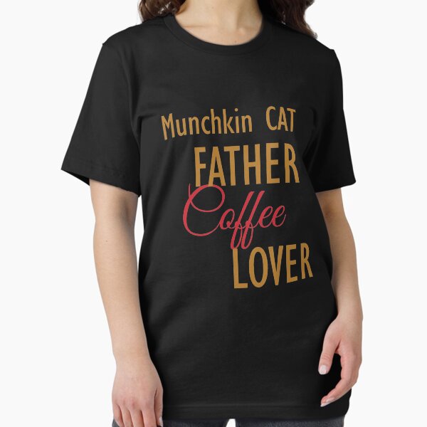 Item preview, Munchkin CAT Father Coffee Lover. The perfect clothes and stickers for cat and coffee lovers designed and sold by amrmab.