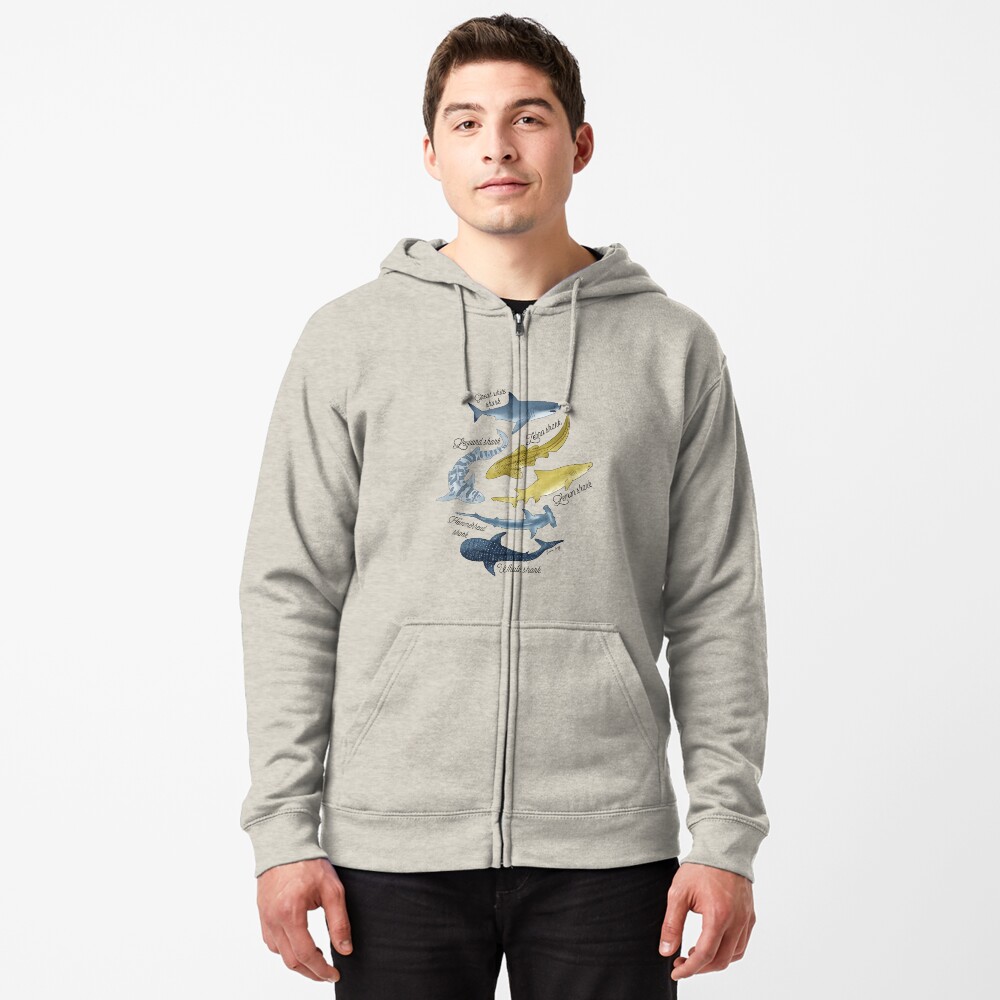 Item preview, Zipped Hoodie designed and sold by TeaFoxArt.