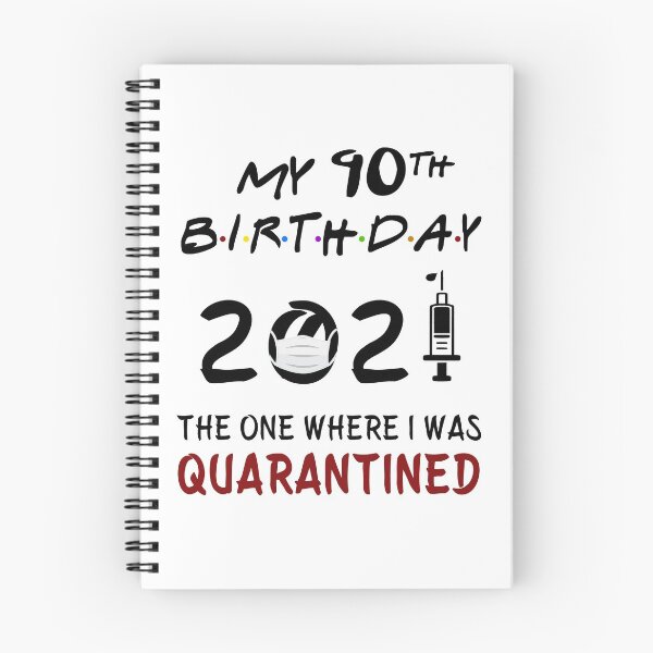 Item preview, My 90th Birthday 2021 The One Where I was Quarantined gifts designed and sold by AnimaLovers.