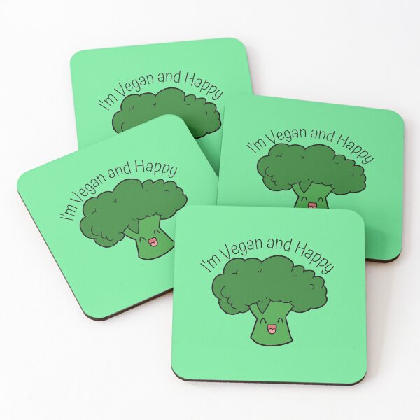 Item preview, I'm Vegan and Happy designed and sold by Checivinicius.