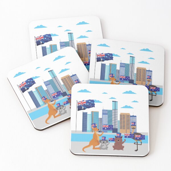 Item preview, Happy Australia Day designed and sold by coffeetea2020.