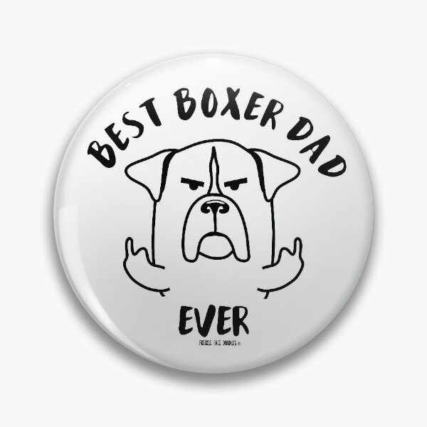Artikelvorschau, Bester Boxer Dad aller Zeiten entworfen und verkauft von FFDoodles.