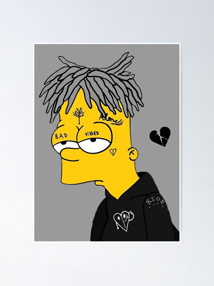 Sad Bart Poster for Sale by Kevin Trace Shop