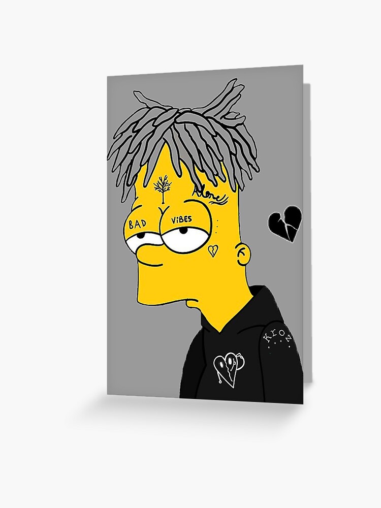 Bart sad | Greeting Card