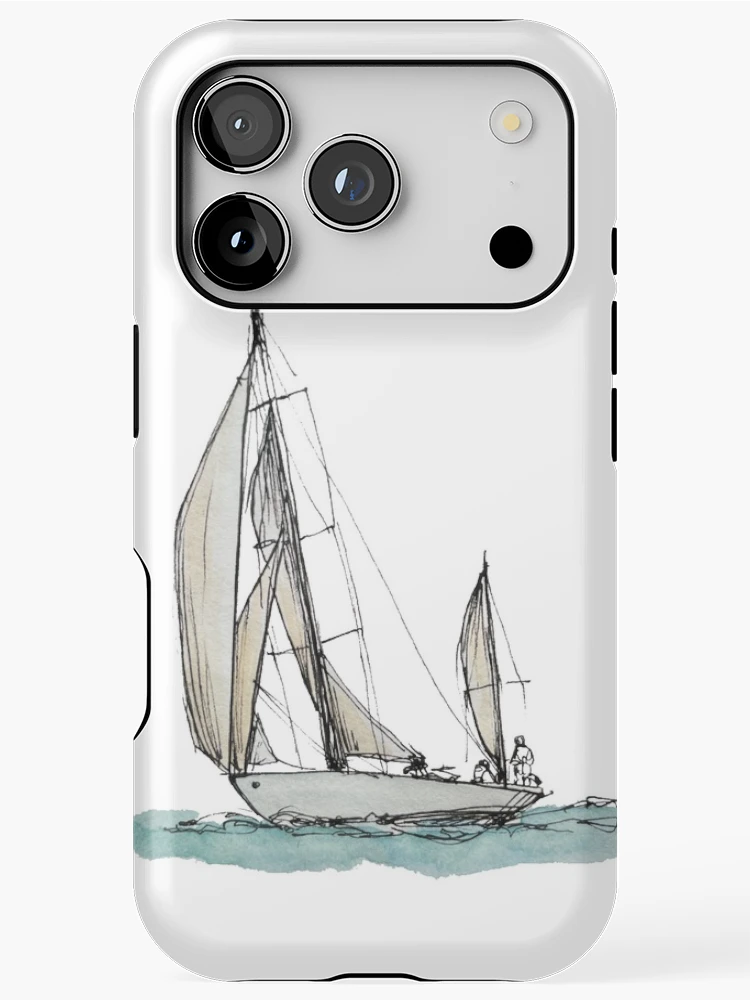 Thumbnail 1 of 4, iPhone Case, Ketch designed and sold by Pyrex99.