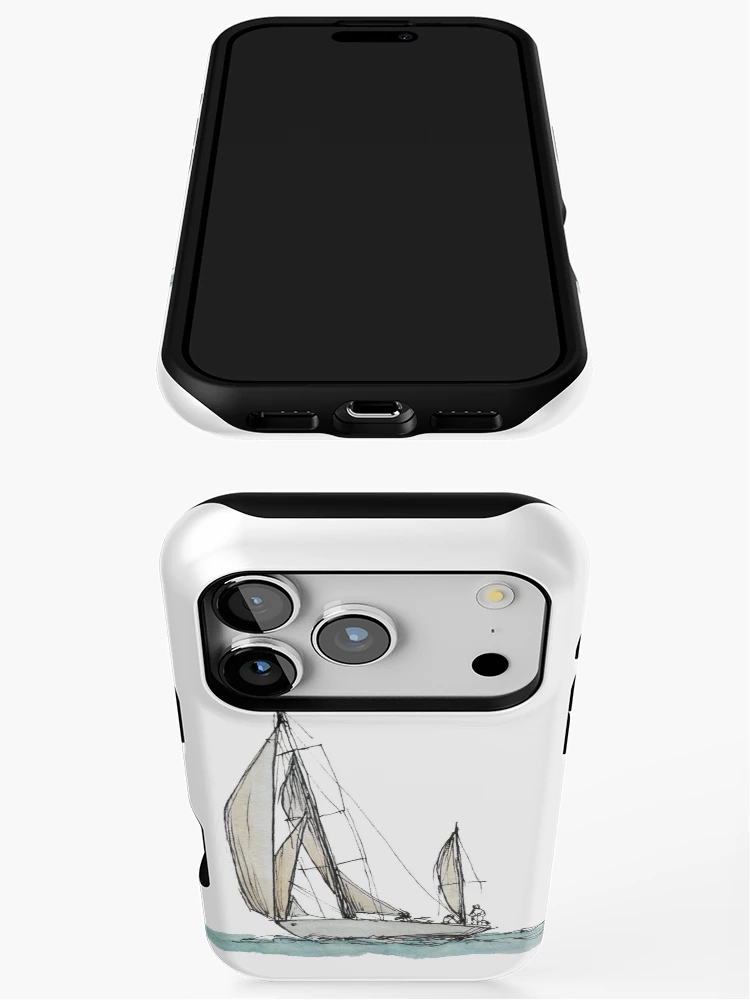 Thumbnail 3 of 4, iPhone Case, Ketch designed and sold by Pyrex99.