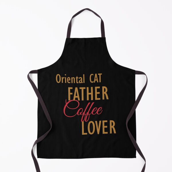 Item preview, Oriental CAT Father Coffee Lover. The perfect clothes and stickers for cat and coffee lovers designed and sold by amrmab.