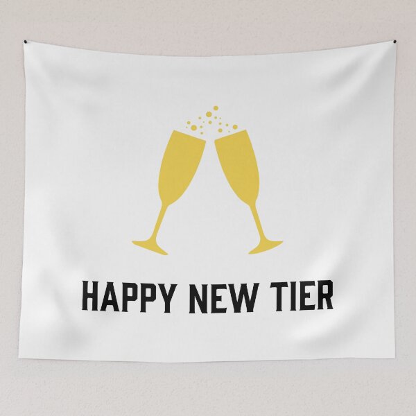 Item preview, Happy New Tier - UK Lockdown Tier 4 designed and sold by Sophia Carey.