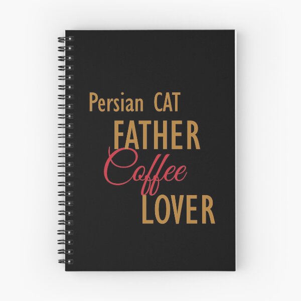Item preview, Persian CAT Father Coffee Lover. The perfect clothes and stickers for cat and coffee lovers designed and sold by amrmab.