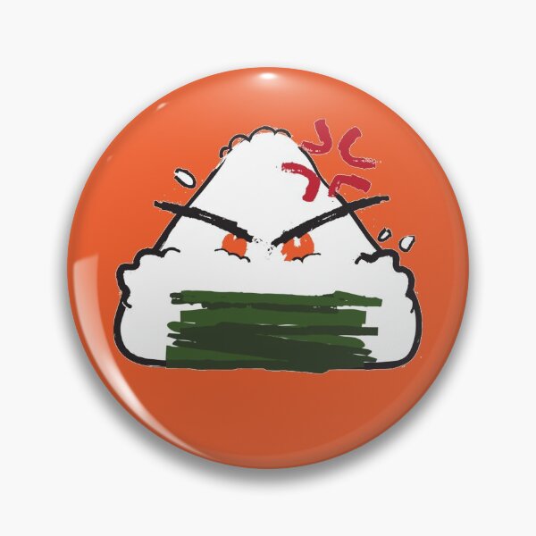 Item preview, Angry Onigiri - Anime Expression designed and sold by otakurastyle.