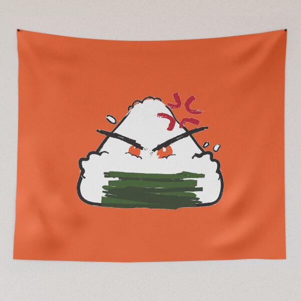 Item preview, Angry Onigiri - Anime Expression designed and sold by otakurastyle.