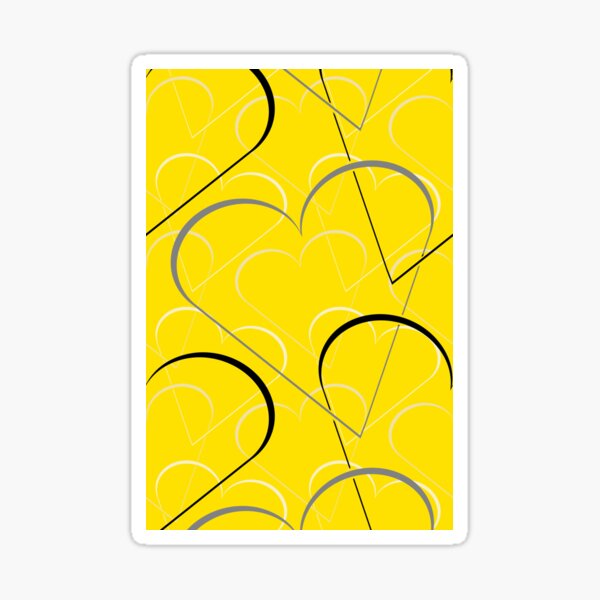 Illuminated Hearts Sticker