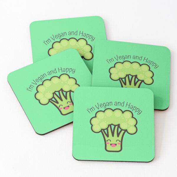 Item preview, I'm Vegan and Happy designed and sold by Checivinicius.