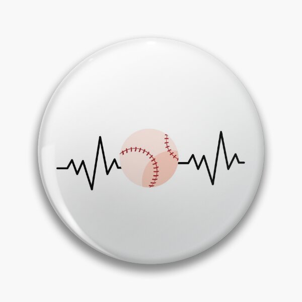 Item preview, Baseball heartbeat designed and sold by OugelShop.