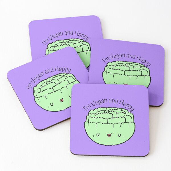 Item preview, I'm Vegan and Happy designed and sold by Checivinicius.
