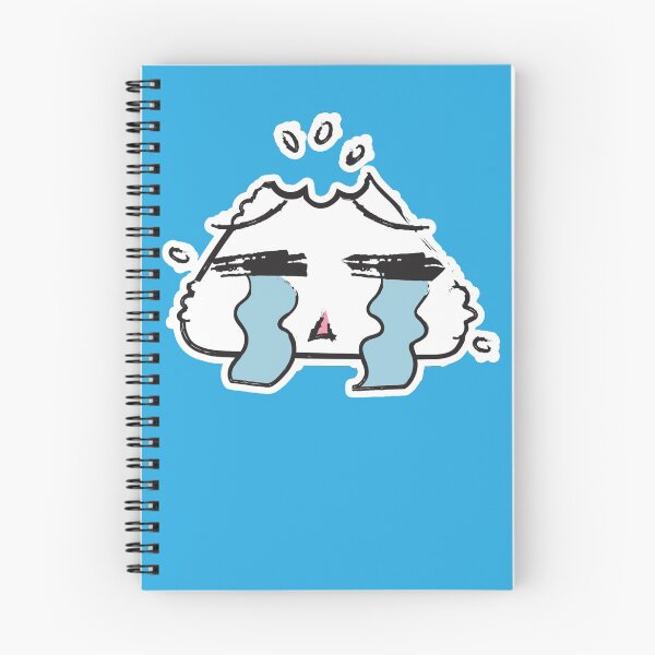 Item preview, Sobbing Onigiri - Anime Expression designed and sold by otakurastyle.