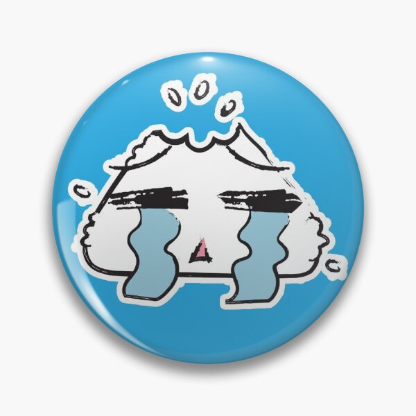 Item preview, Sobbing Onigiri - Anime Expression designed and sold by otakurastyle.