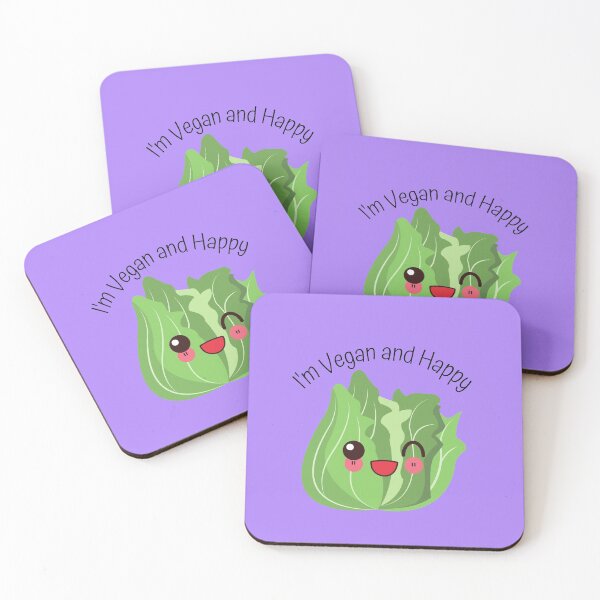 Item preview, I'm Vegan and Happy designed and sold by Checivinicius.