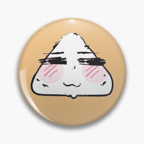 Item preview, Content Blushing Onigiri - Anime Expression designed and sold by otakurastyle.