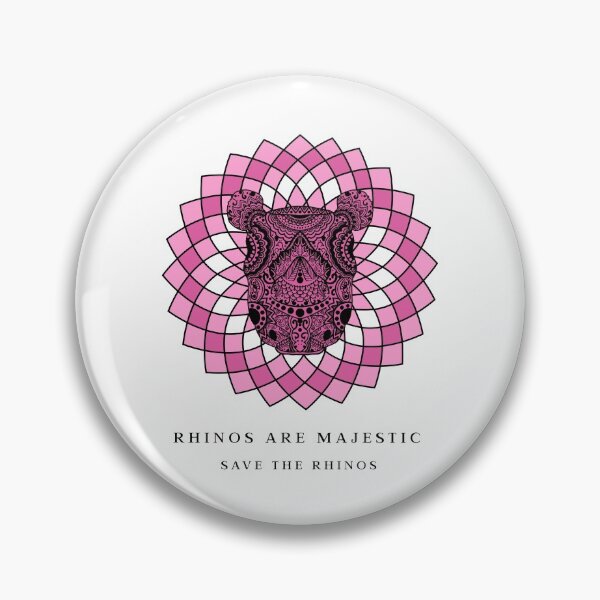 Item preview, Rhinos Are Majestic Save The Rhinos designed and sold by Johan Liebert.